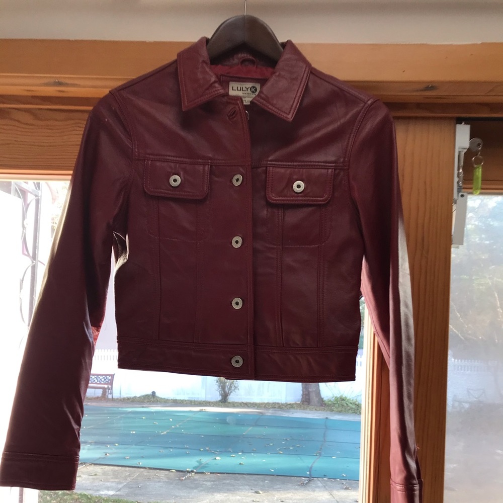 100% leather jacket